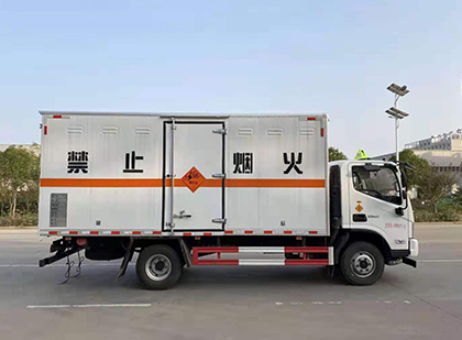 五湖渔场爆破器材运输车